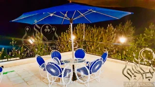 مبلمان باغی گلبرگ با طراحی ارگونومیک و مقاوم برای فضای باز